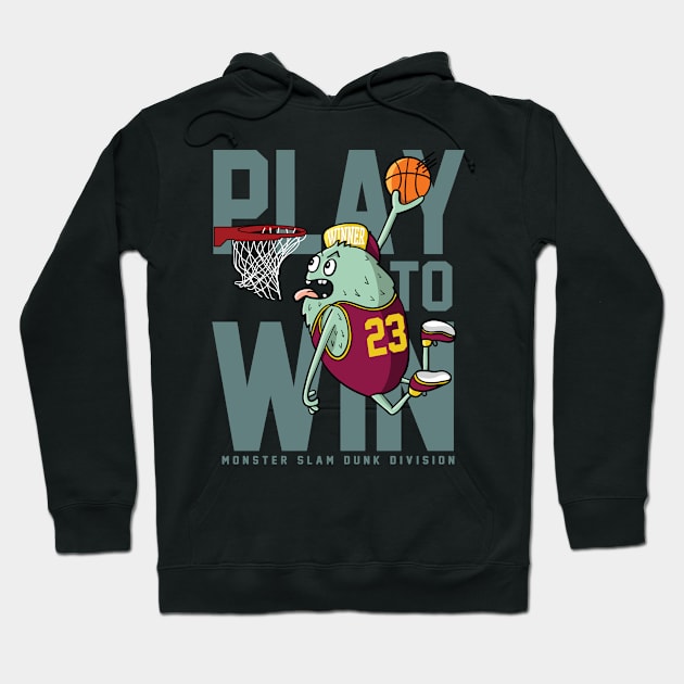 Play to win Hoodie by D3monic